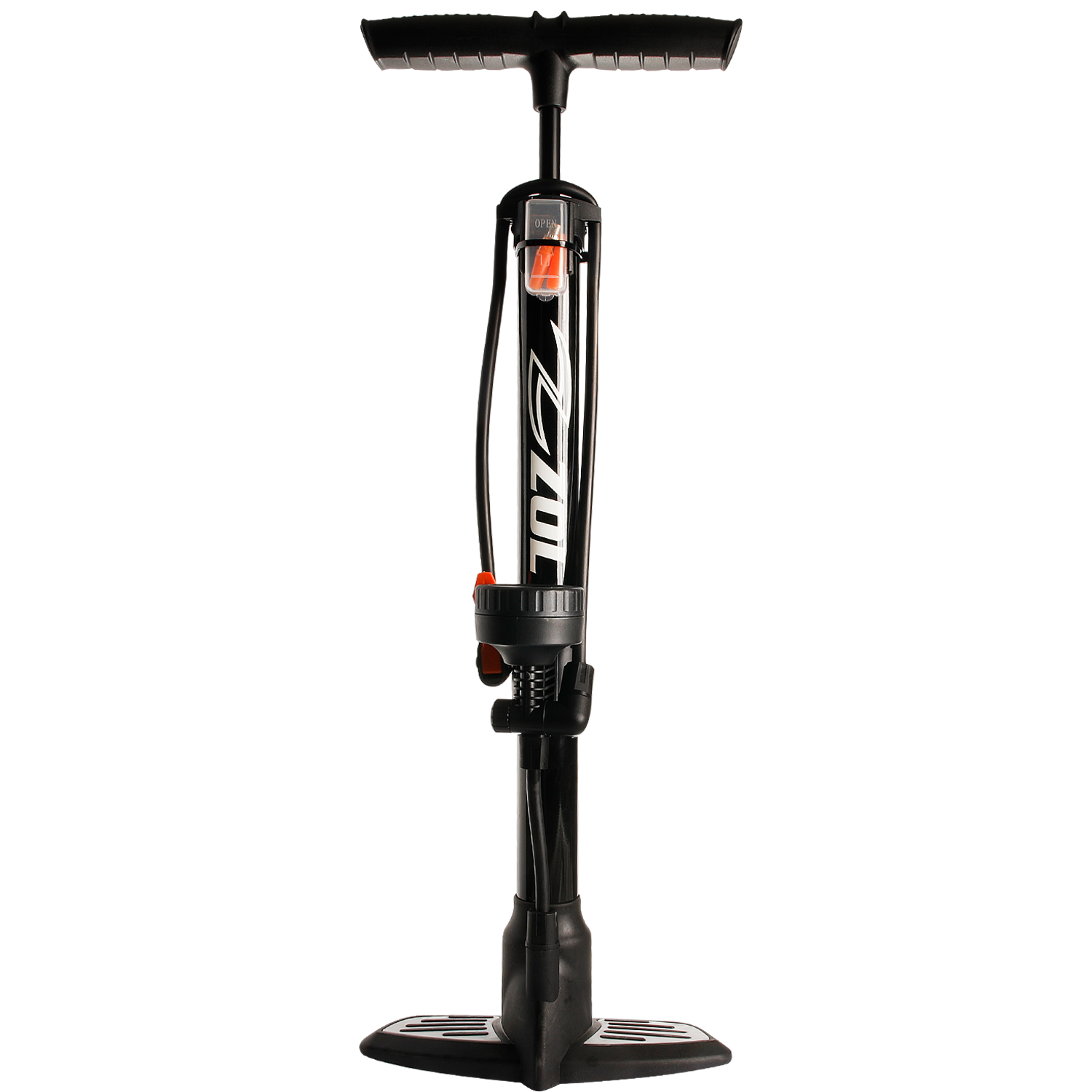ZOL High Pressure Bicycle Bike Floor Pump Up to 120PSI/11BAR with Gauge and Smart Head