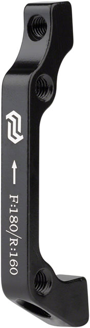 Promax Post Mount Disc Brake Adapter - For IS Mount Frame/Fork, Fits 180mm Front and 160mm Rear Rotors