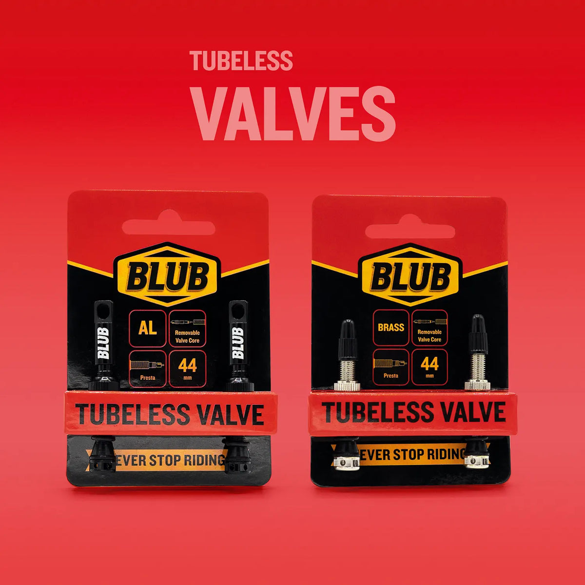 Blub Tubeless Valves