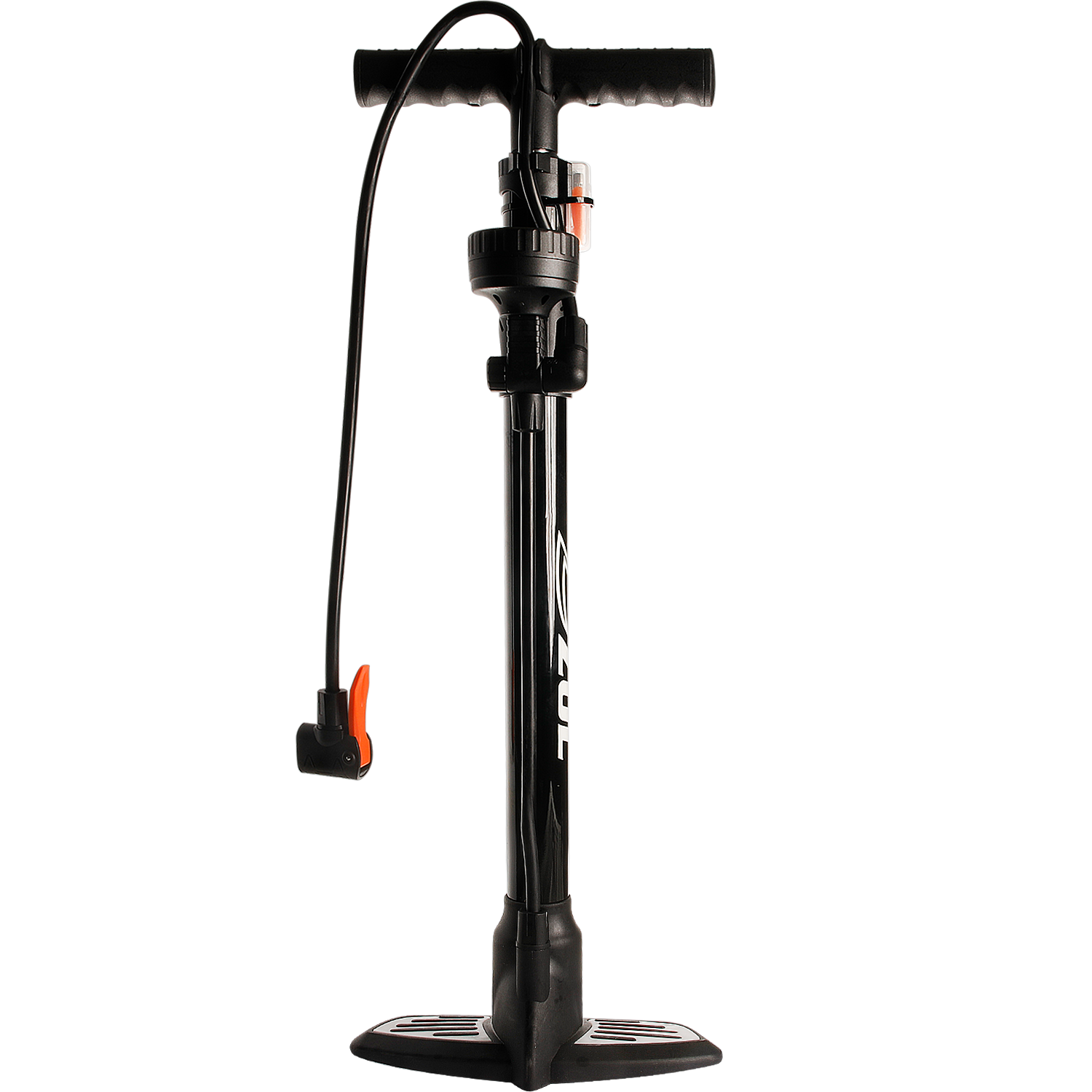 Zol Bike Pump High Pressure Bicycle Floor Pump Up to 160PSI/11BAR with Gauge and Smart Head